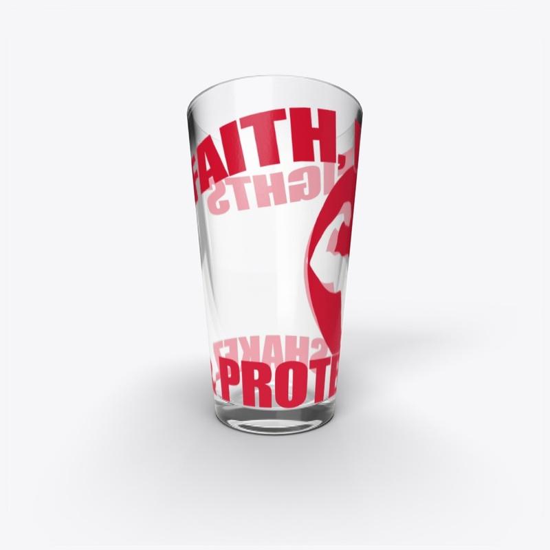 Faith, Weights and Protein Shakes Decal