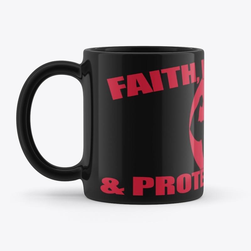 Faith, Weights and Protein Shakes Decal